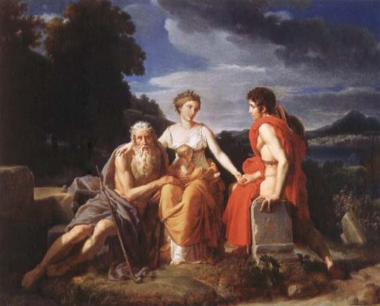 Francesco Simonini The Three ages of Man France oil painting art